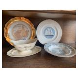 GRAVY DISH GEORGIAN EGGSHELL, BOMBAY ENGLAND