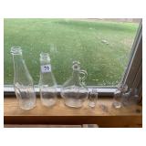CLEAR GLASS VASES