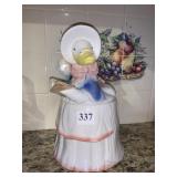 COOKIE JAR FITZ & FLOYD DUCK