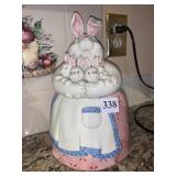 COOKIE JAR FITZ & FLOYD BUNNIES