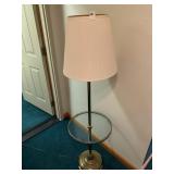 FLOOR LAMP GLASS TABLE