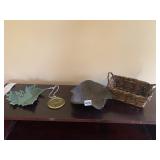 ORIGINAL JULIANN 2009 GLAZED POTTERY DISH,