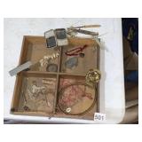 GERMAN 1921 RETRACTABLE COMB, KEYS INCL. CLOCK,