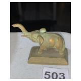 BRASS ELEPHANT 2" H X 2.6" L