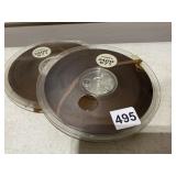 TWO AMPEX AUDIO TAPES