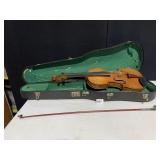 VIOLIN B.F. REPAIRED AND GRADUATED BASS