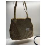 LIZ CLAIBORNE WOVEN PURSE