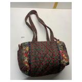 VERA BRADLEY GREEN AND RED VINTAGE PURSE`