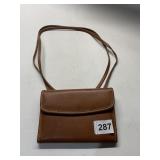 COACH TRIFOLD WALLET WITH SHOULDER CROSS BODY