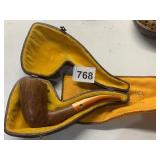 AMERICAN PIPE AND MEERSCHAUM PIPE CASE