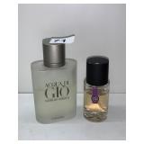 ACQUA DI GIO GIORGIO ARMANU POUR HOMME AND NICOLE