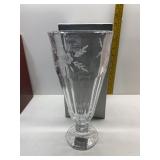 GORHAM CHANTILLY COLLECTION 11" HAND CUT CRYSTAL