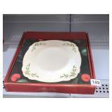 LENOX HOLIDAY SQUARE PLATTER
