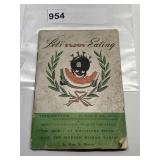 1932 "LETS ENJOY EATING" WESSON AND SNOWDRIFT