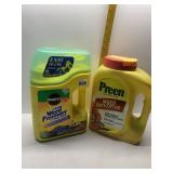 MIRACLE GRO WEED PREVENTER, PREEN WEED PREVENTER