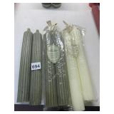 RUSTIC COLUMNS UNIQUE TAPER CANDLES