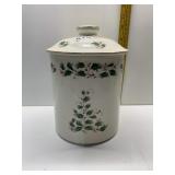 ROYAL LIMITED HOLLY HOLIDAY CANISTER WITH LID,