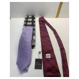 NEW MENï¿½S NECK TIES, JOSEPH ABBOUD, GIORGIO