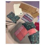 SET OF PLACEMATS, LAMBSWOOL SCARF