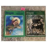 2 ISSUES OF DRAGON MAGAZINE, ISSUES #47 MARCH