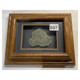FRAMED PYRITE SUN