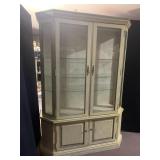 PROVENCIAL BREAKFRONT CHINA 76"H X 54"W X 19"D