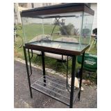 FISH TANK W/ IRON STAND