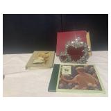 2 NEW JOURNALS AND BUNNY PICTURE FRAME