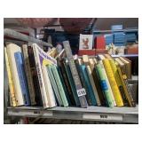 BOOKS INCLUDING MONOPOLY BOOK, CARTOON BOOKS,
