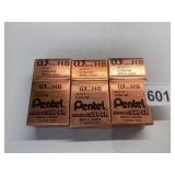 3 BOXES OF 12 EACH, PENTEL HI POLYMER SUPER .3MM