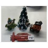 CHRISTMAS FIGURES, HALLOWEEN FIGURINE