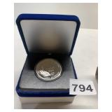 1933 32ND PRESIDENT, 1 OZ .999 FINE SILVER FDR