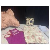 RESERVATION APRON, QUEEN SHEET SET, PILLOW COVERS