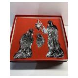 LENOX MILLENIUM NATIVITY GIFT SET, CRYSTAL HOLY