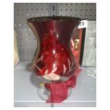 LENOX PETITE FLORAL CHRISTMAS RUBY HURRICANE
