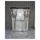 GORHAM LADY ANNE 8" CANDLESTICKS, FULL LEAD