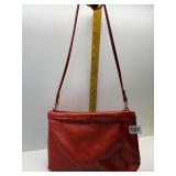 GIANI BERNIN RED LEATHER PURSE