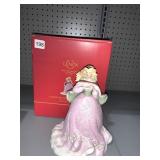 LENOX LARGE CHRISTMAS PRINCESS FIGURINE, LEGEND