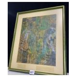 JACKIE UYTENBOGAART SIGNED 1/14/72 - 1/1 -+WOOD