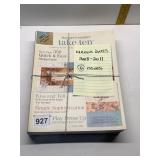 TAKE TEN STAMPERS SAMPLER MAGAZINES, 6 ISSUES