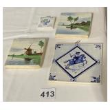 ANTIQUE HOLLAND TILES