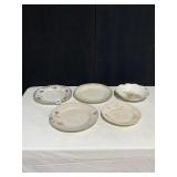 CLAIRE SEMI-PORCELAIN PLATE AND OTHER ANTIQUE