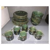 VINTAGE DISHES MADE IN FRANCE, UNIQUE GLAZE,