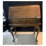 HINKEL HARRIS DROP FRONT SECRETARY DESK 39" H X