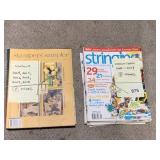 STRINGING 9 ISSUES, STAMPERS SAMPLES 7 VOLUMES