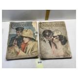 MAY AND JUNE 1917 COSMOPOLITAN MAGAZINES