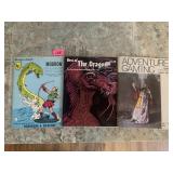 3 ROLE PLAYING GAME MAGAZINES, JUDGES GUILD 34