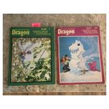 2 ISSUES OF DRAGON MAGAZINE, ISSUES #51 JULY 1981