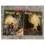2 ISSUES OF DRAGON MAGAZINE, ISSUES #63 JULY 1982
