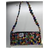 UNIQUE COLORFUL CANDY WRAPPER PURSE, ECO FRIENDLY